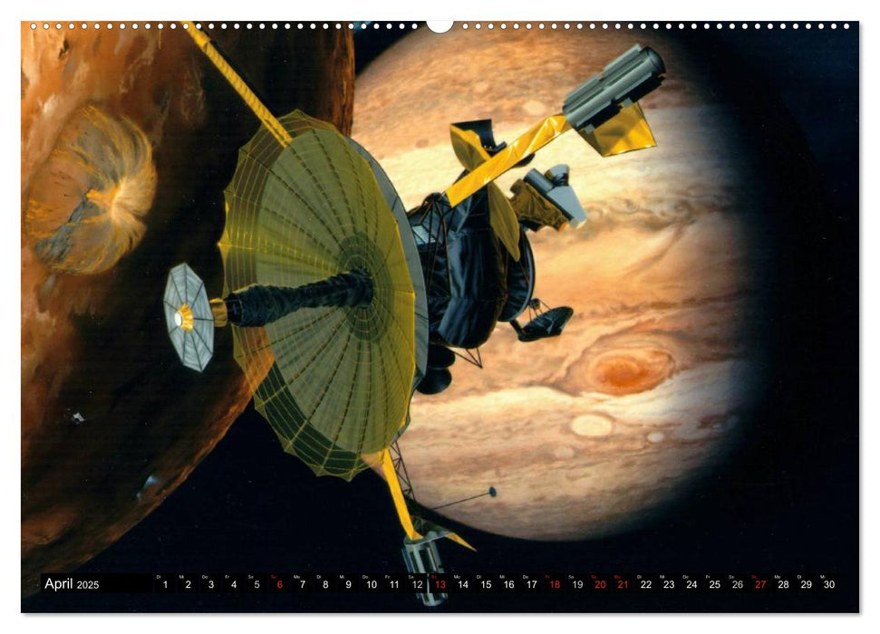 Missionen im Weltall (CALVENDO Wandkalender 2025)