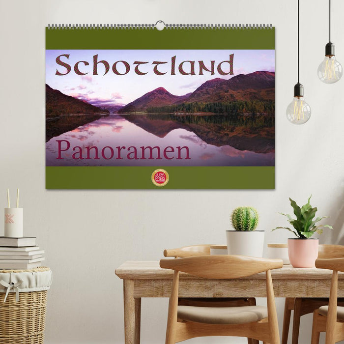 Schottland Panoramen (CALVENDO Wandkalender 2025)