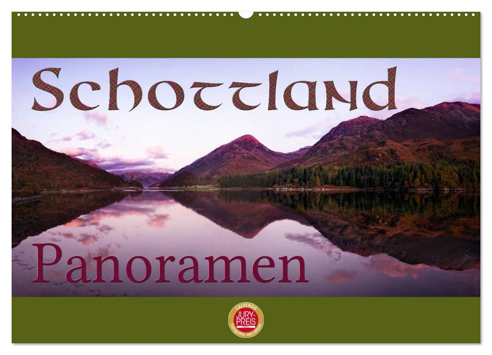 Schottland Panoramen (CALVENDO Wandkalender 2025)