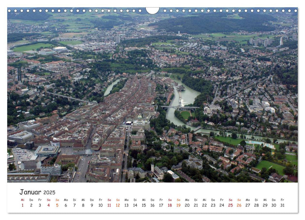 Bern... / Sehen und Erleben / Fotografischer Stadtrundgang (CALVENDO Wandkalender 2025)