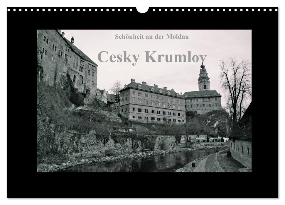 Schönheit an der Moldau - Cesky Krumlov (CALVENDO Wandkalender 2025)