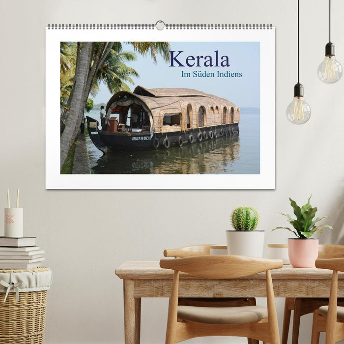 Kerala - Im Süden Indiens (CALVENDO Wandkalender 2025)