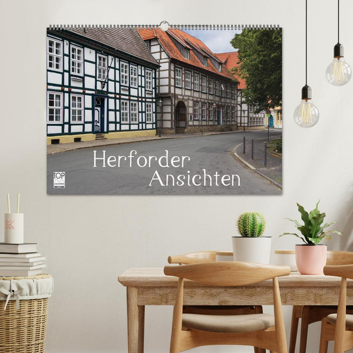 Herforder Ansichten (CALVENDO Wandkalender 2025)