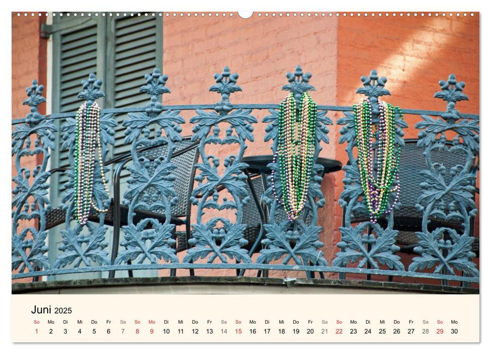 Sommer in New Orleans (CALVENDO Wandkalender 2025)