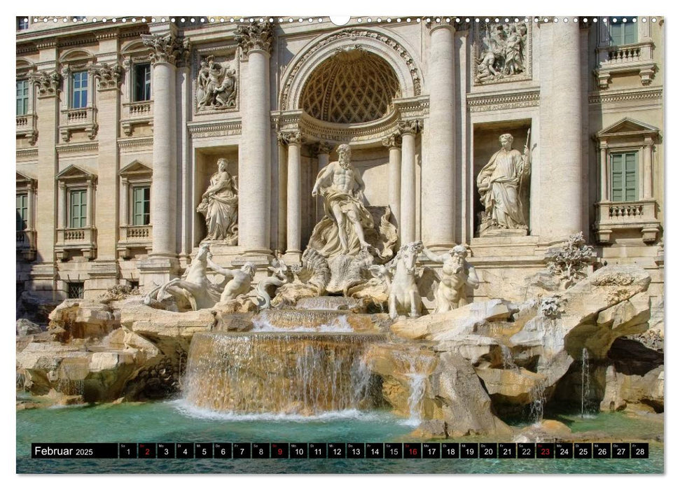Rom - Die Ewige Stadt (CALVENDO Wandkalender 2025)