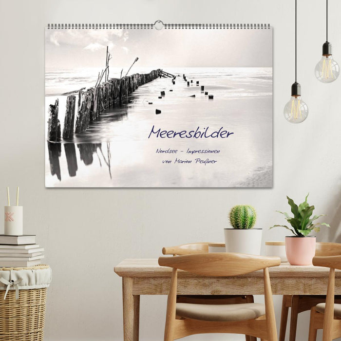 Meeresbilder - Nordsee-Impressionen (CALVENDO Wandkalender 2025)