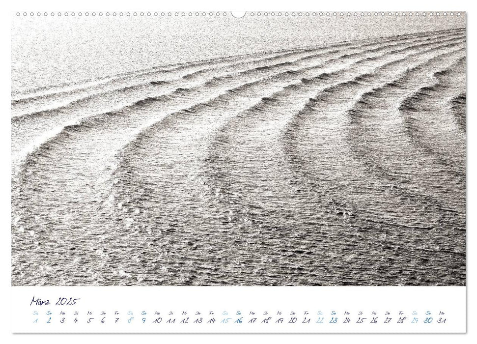 Meeresbilder - Nordsee-Impressionen (CALVENDO Wandkalender 2025)