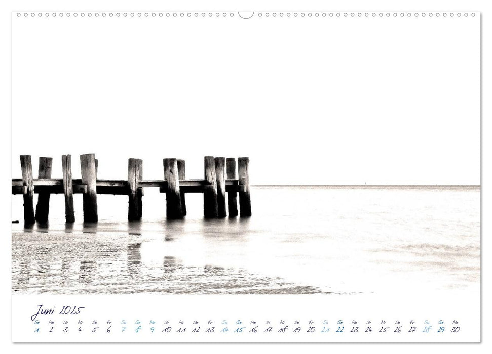 Meeresbilder - Nordsee-Impressionen (CALVENDO Wandkalender 2025)