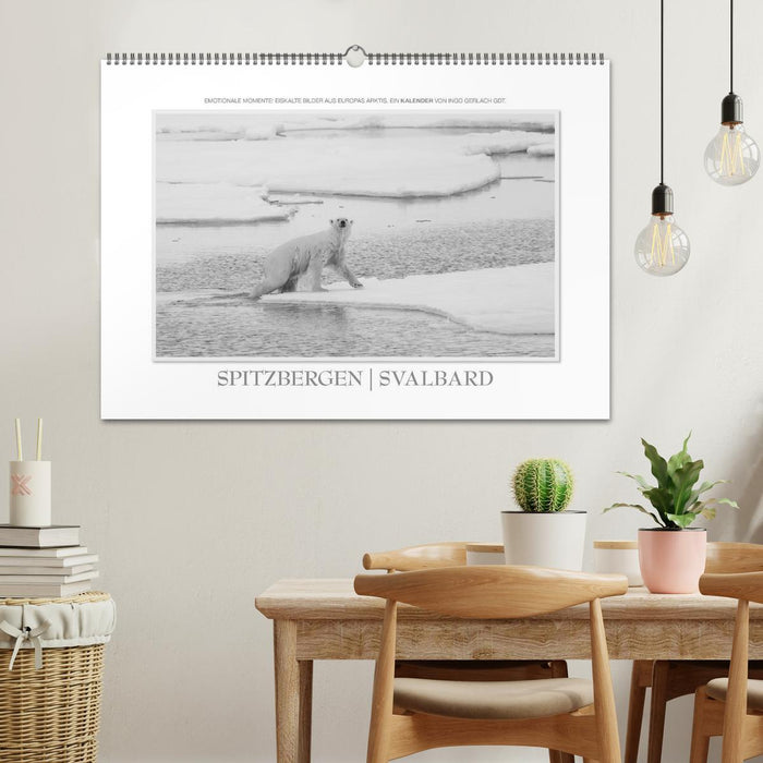 Emotionale Momente: Spitzbergen Svalbard / CH-Version (CALVENDO Wandkalender 2025)