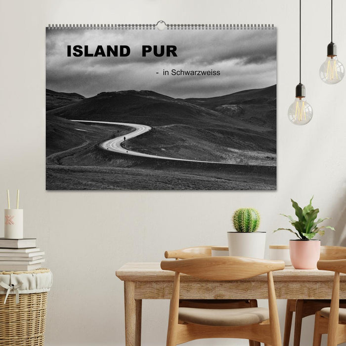 Island pur (CALVENDO Wandkalender 2025)