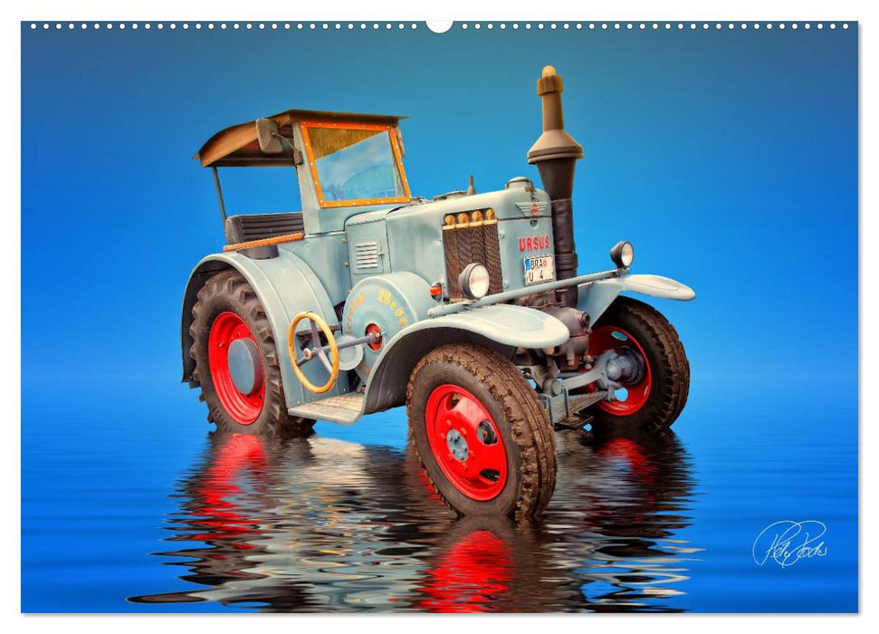 Trecker - Oldtimer (CALVENDO Wandkalender 2025)