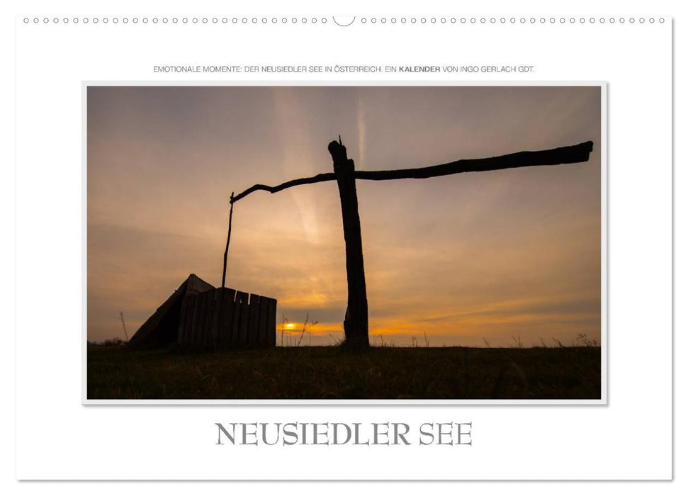 Neusiedler See / CH-Version (CALVENDO Wandkalender 2025)