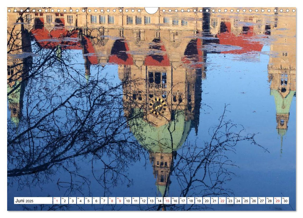 Hannover - besondere Ansichten einer Stadt (CALVENDO Wandkalender 2025)