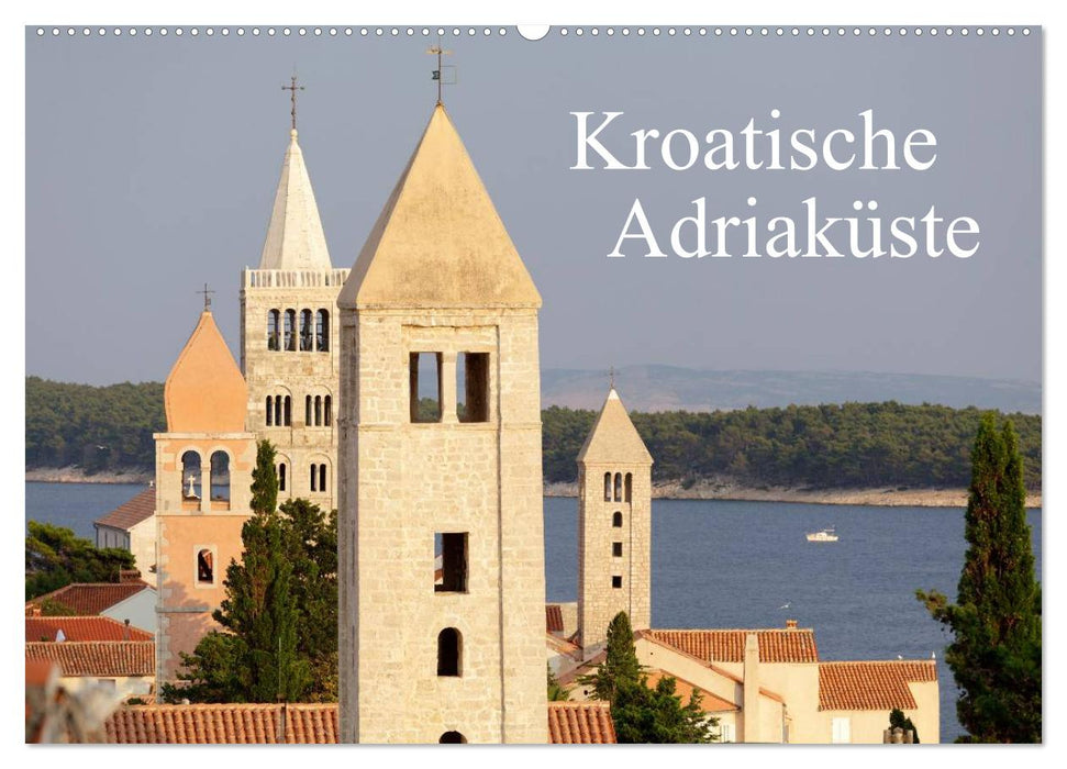 Kroatische Adriaküste (CALVENDO Wandkalender 2025)