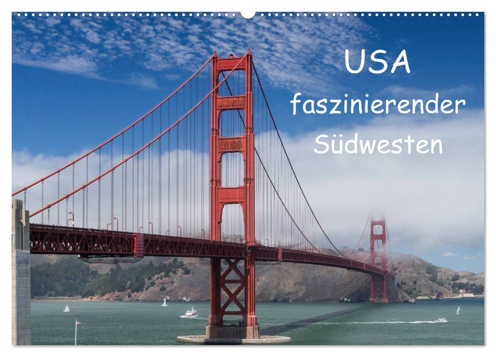 USA - faszinierender Südwesten / CH-Version (CALVENDO Wandkalender 2025)