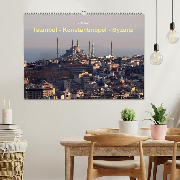 Istanbul - Konstantinopel - Byzanz (CALVENDO Wandkalender 2025)