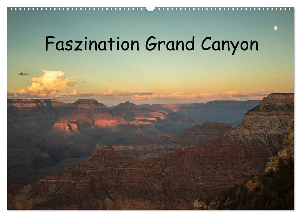 Faszination Grand Canyon / CH-Version (CALVENDO Wandkalender 2025)