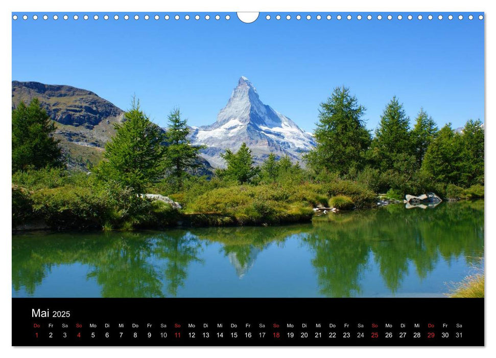 Faszination Matterhorn (CALVENDO Wandkalender 2025)