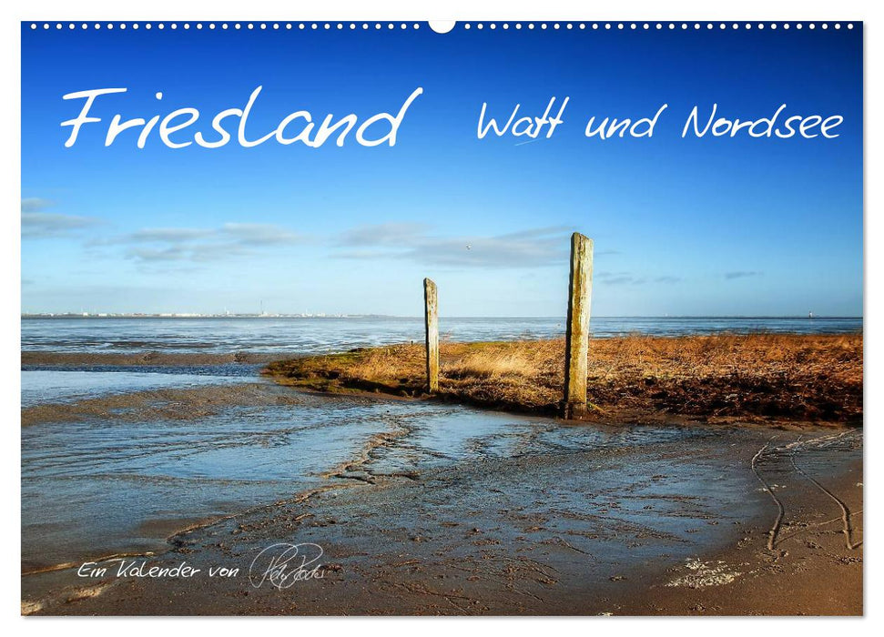 Friesland - Watt und Nordsee / CH-Version (CALVENDO Wandkalender 2025)