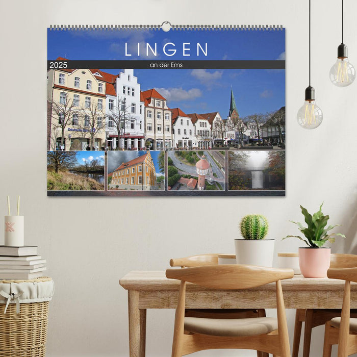 LINGEN an der Ems (CALVENDO Wandkalender 2025)