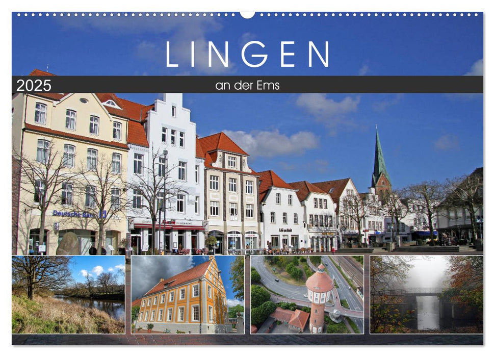 LINGEN an der Ems (CALVENDO Wandkalender 2025)