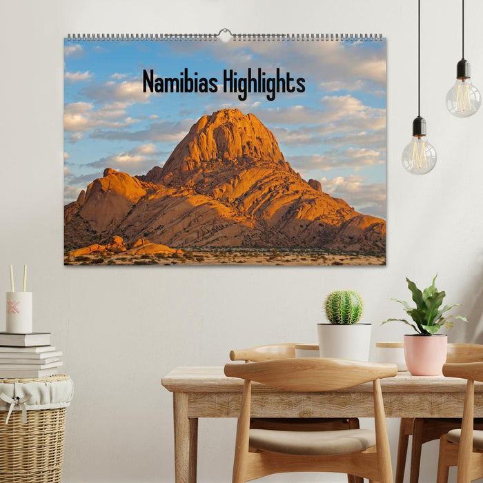 Namibias Highlights (CALVENDO Wandkalender 2025)