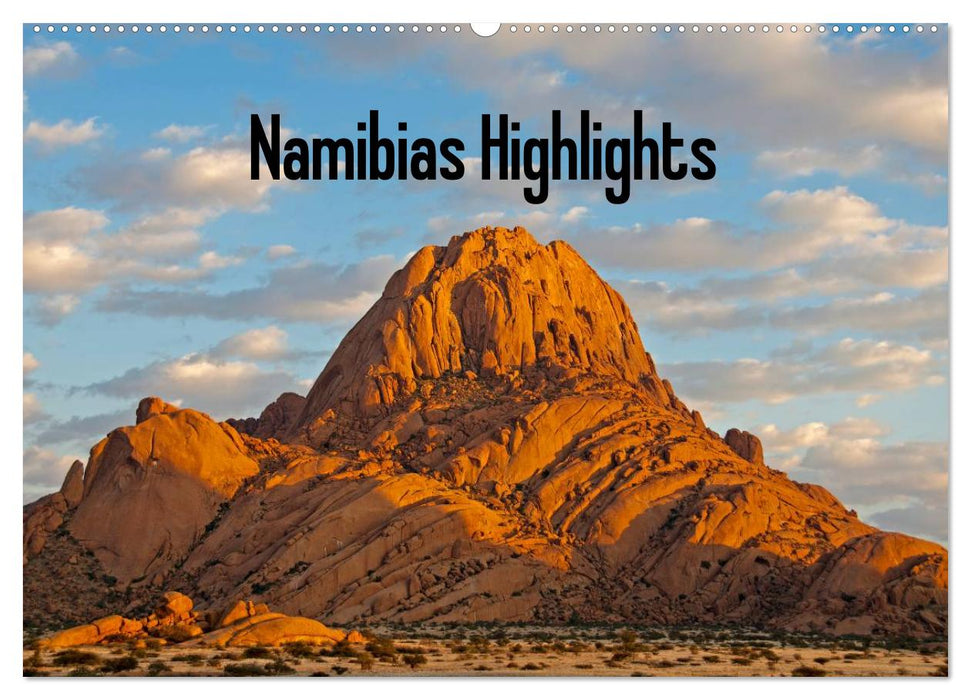 Namibias Highlights (CALVENDO Wandkalender 2025)