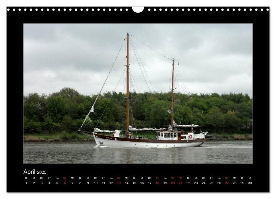 Segelschiffe (CALVENDO Wandkalender 2025)