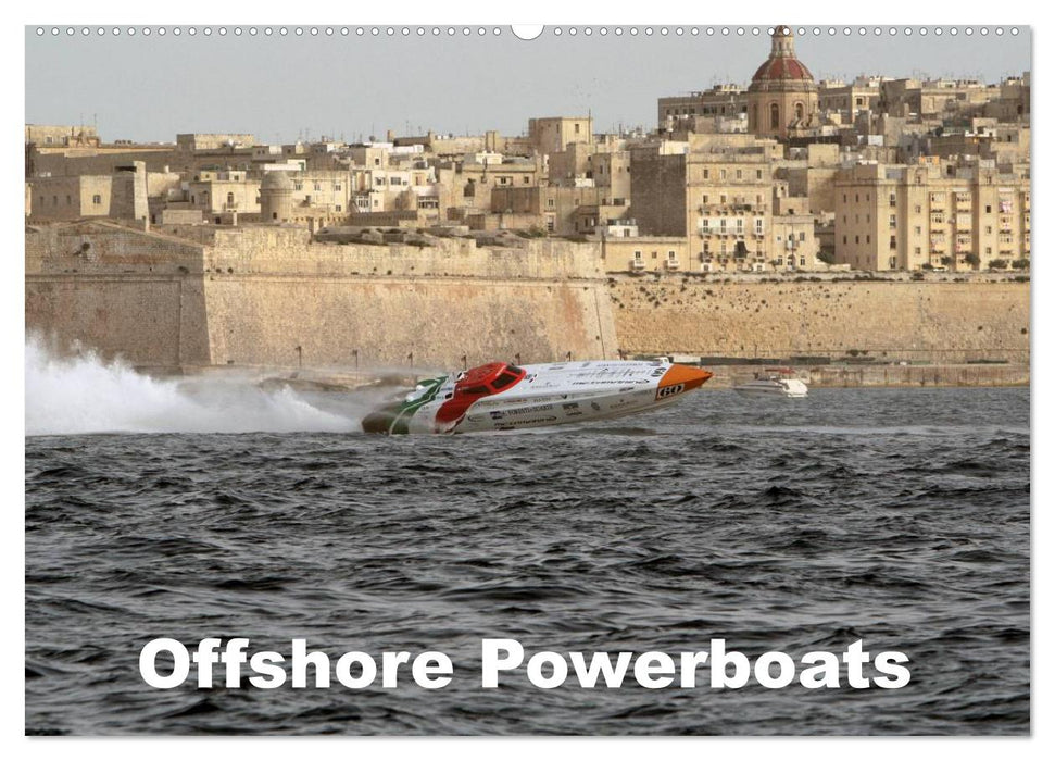 Offshore Powerboats (CALVENDO Wandkalender 2025)