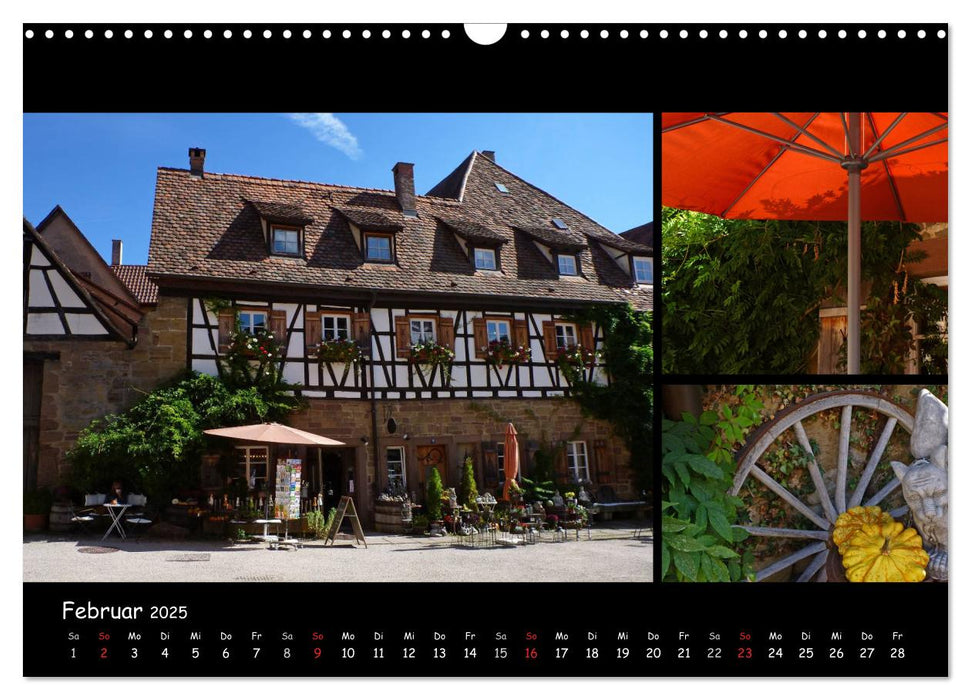 Kloster Maulbronn - Neues Leben hinter alten Mauern (CALVENDO Wandkalender 2025)