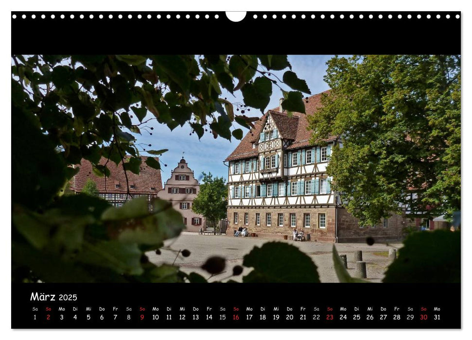 Kloster Maulbronn - Neues Leben hinter alten Mauern (CALVENDO Wandkalender 2025)