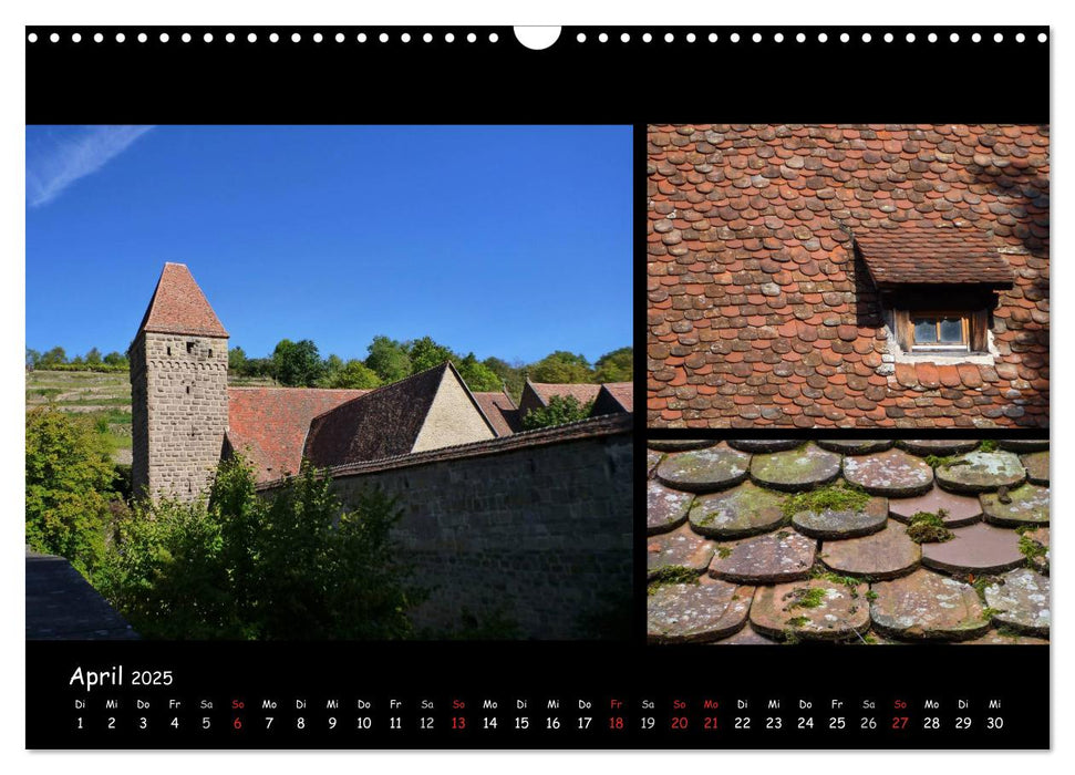 Kloster Maulbronn - Neues Leben hinter alten Mauern (CALVENDO Wandkalender 2025)