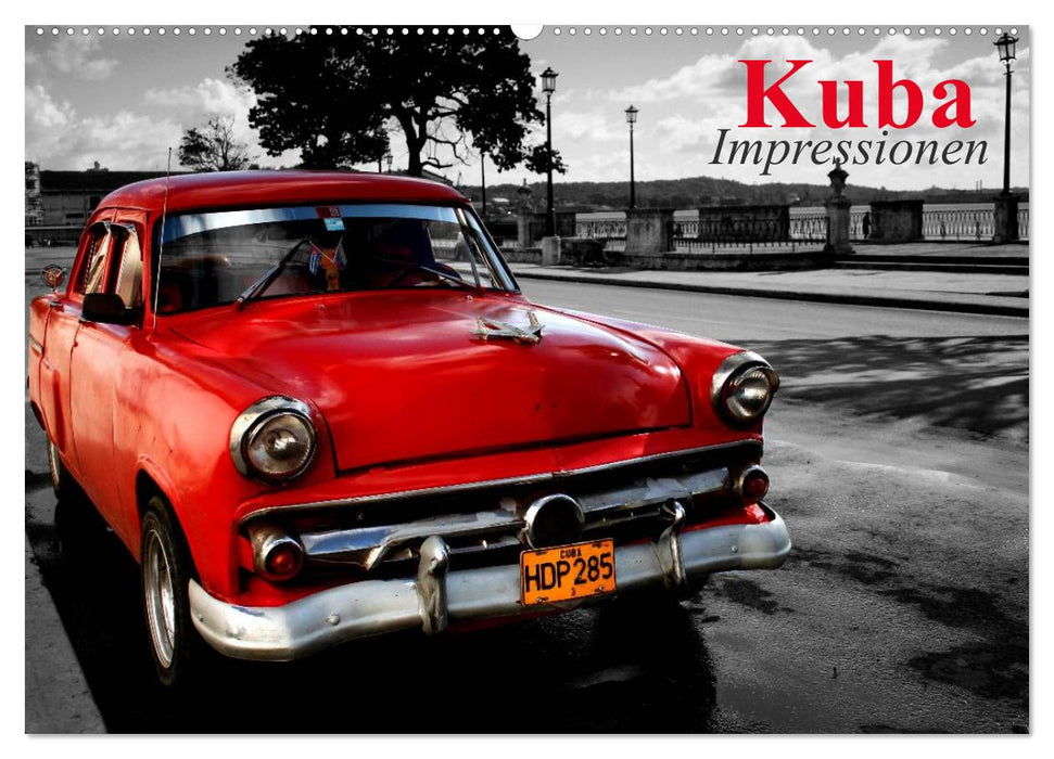 Kuba • Impressionen (CALVENDO Wandkalender 2025)