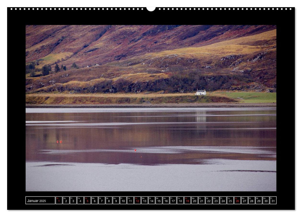 Schottlands wilder Westen (CALVENDO Wandkalender 2025)