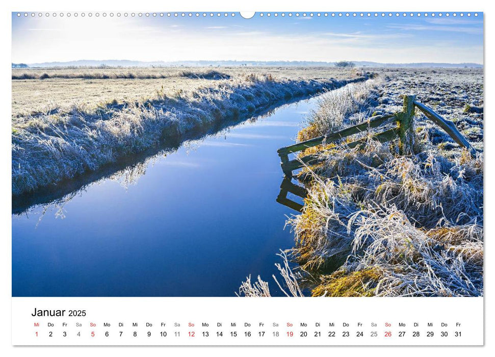 Dithmarschen - Der Landkreis (CALVENDO Wandkalender 2025)