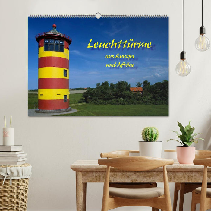 Leuchttürme (CALVENDO Wandkalender 2025)