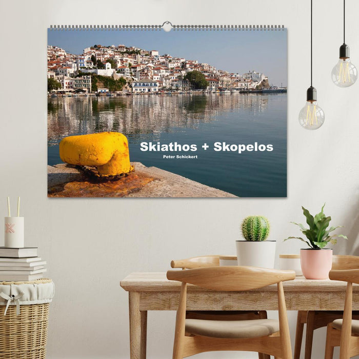 Skiathos + Skopelos (CALVENDO Wandkalender 2025)