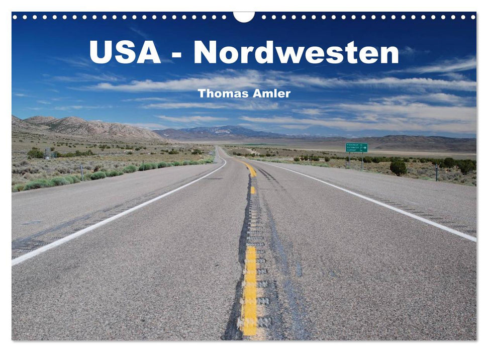 USA - Nordwesten (CALVENDO Wandkalender 2025)