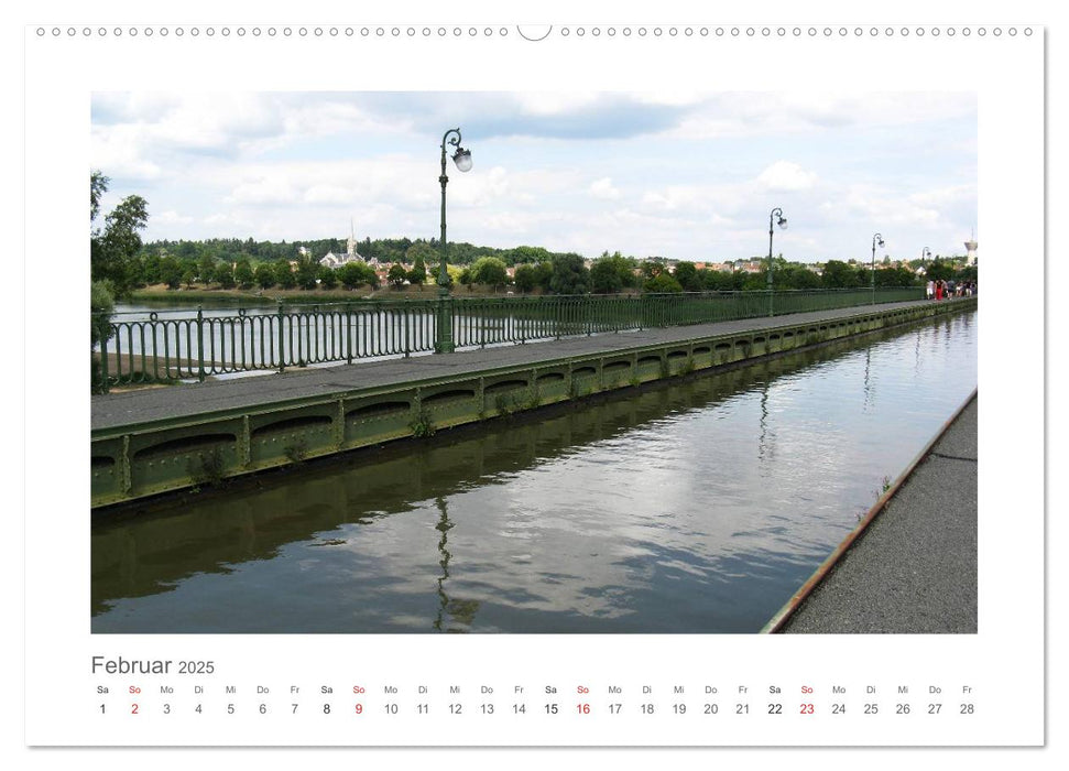 Unterwegs an der Loire (CALVENDO Wandkalender 2025)