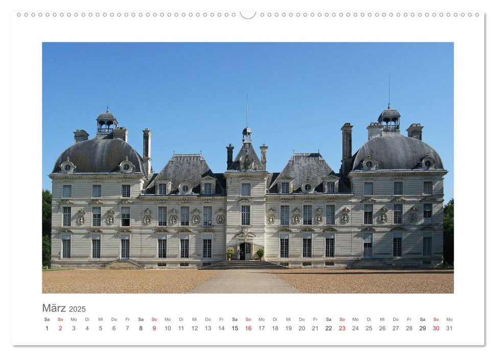 Unterwegs an der Loire (CALVENDO Wandkalender 2025)