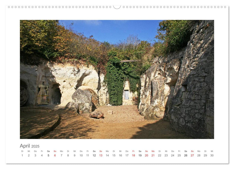 Unterwegs an der Loire (CALVENDO Wandkalender 2025)