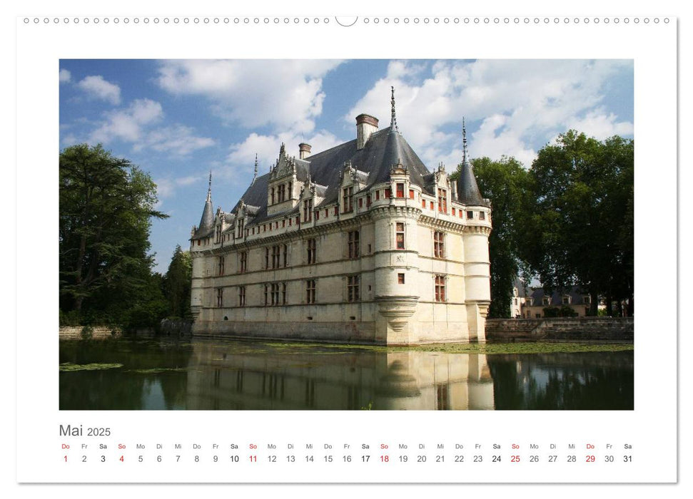 Unterwegs an der Loire (CALVENDO Wandkalender 2025)