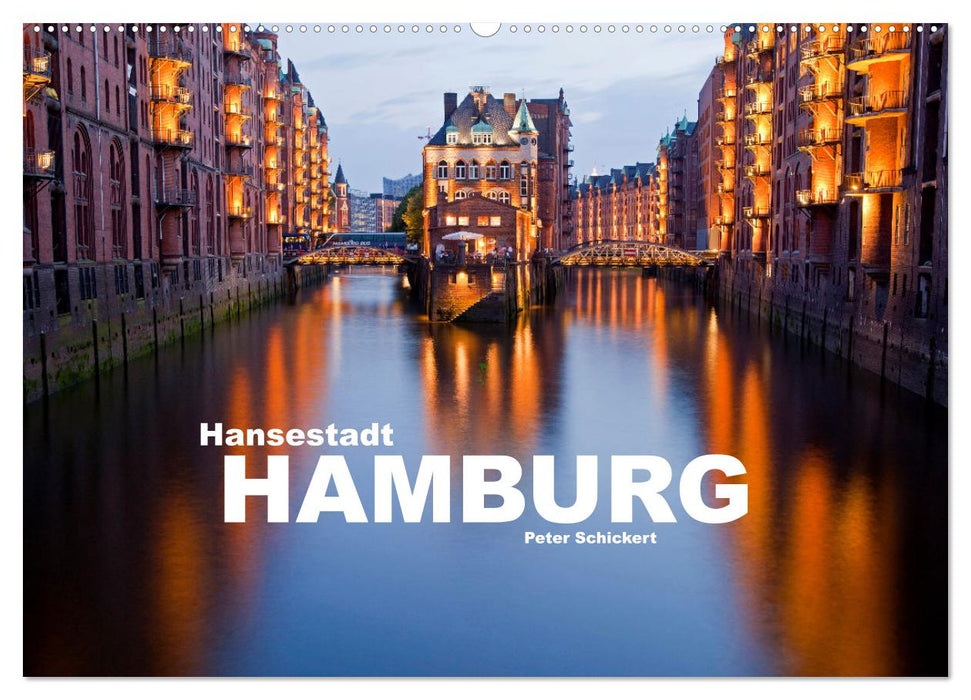 Hansestadt Hamburg (CALVENDO Wandkalender 2025)