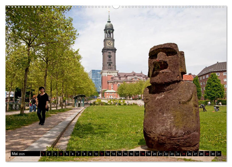 Hansestadt Hamburg (CALVENDO Wandkalender 2025)