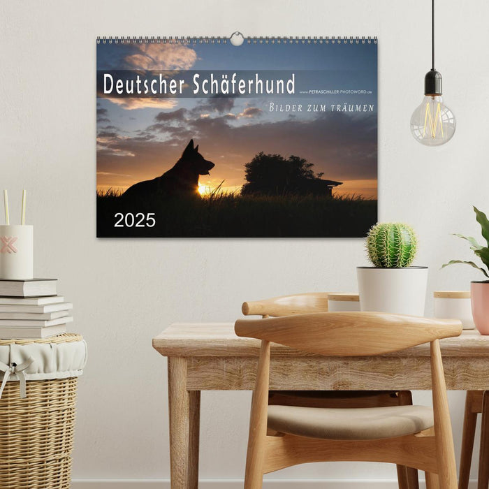 Deutscher Schäferhund / CH-Version (CALVENDO Wandkalender 2025)