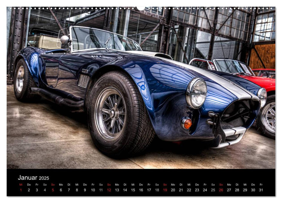 Faszination Oldtimer und Autolegenden (CALVENDO Wandkalender 2025)