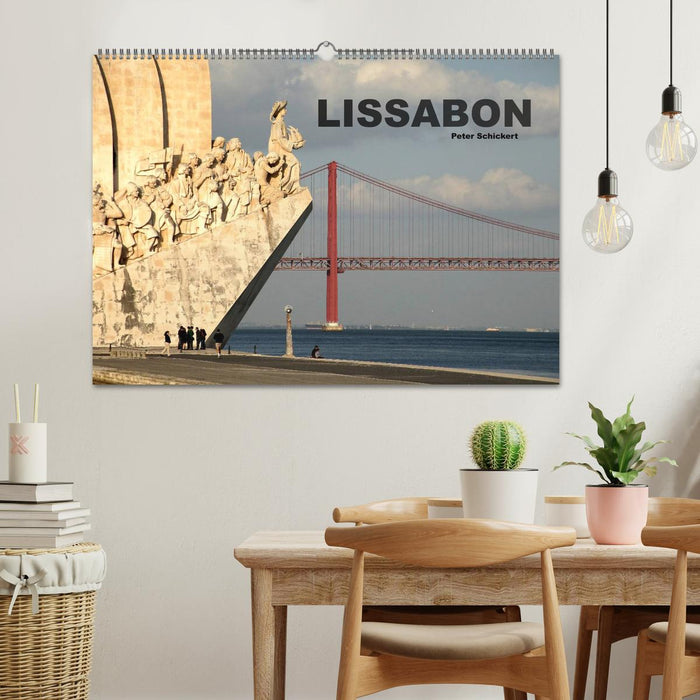 Lissabon - Portugal (CALVENDO Wandkalender 2025)