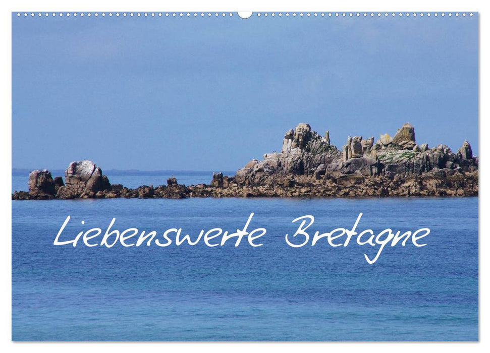 Liebenswerte Bretagne (CALVENDO Wandkalender 2025)