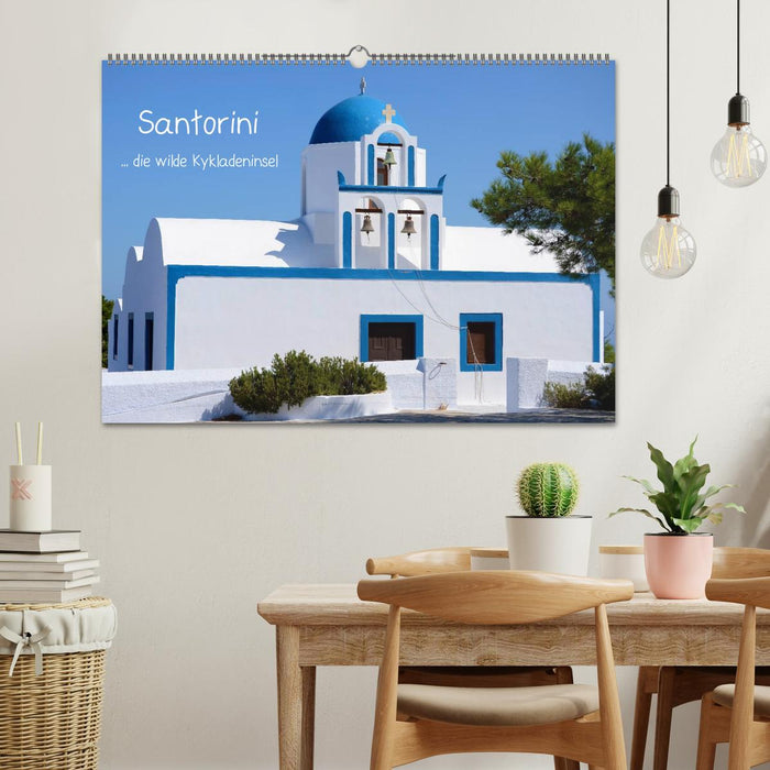 Santorini (CALVENDO Wandkalender 2025)