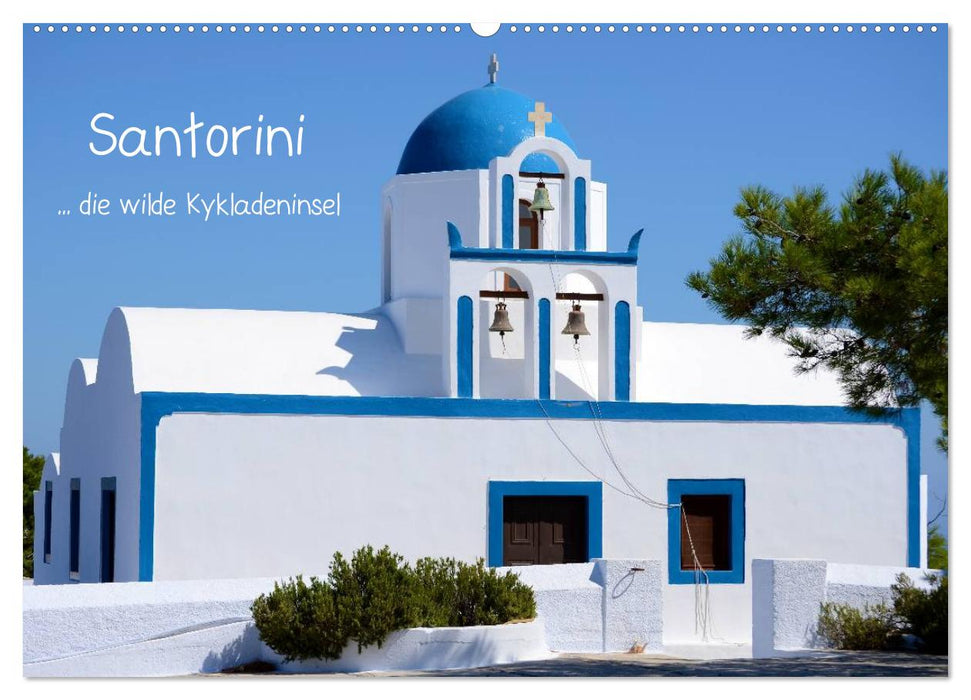 Santorini (CALVENDO Wandkalender 2025)